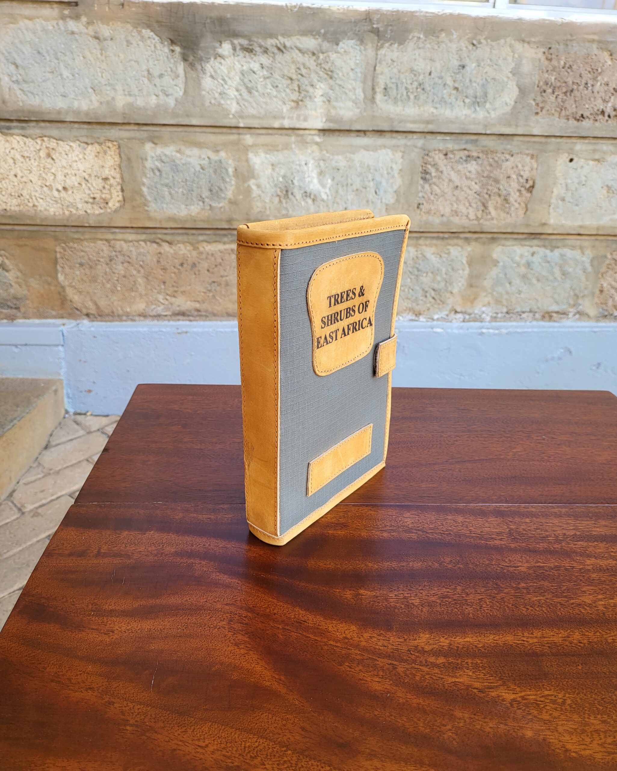 Canvas & Leather Book Cover - Image 3