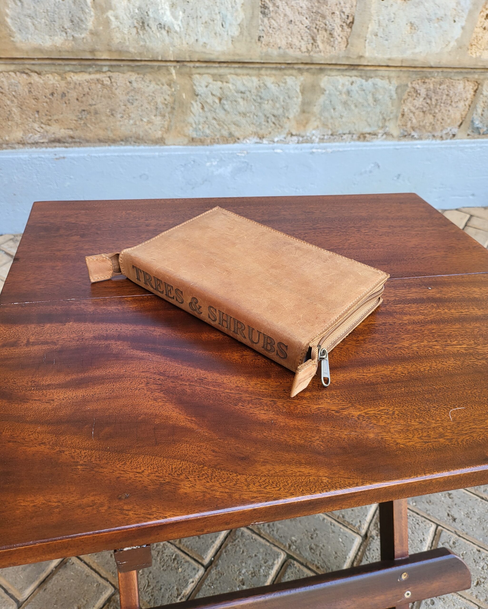 Leather Book and Cover - Image 2