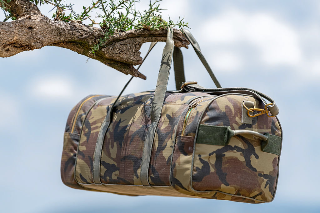 Camo Explorer Bag in Green Ripstop - Image 2