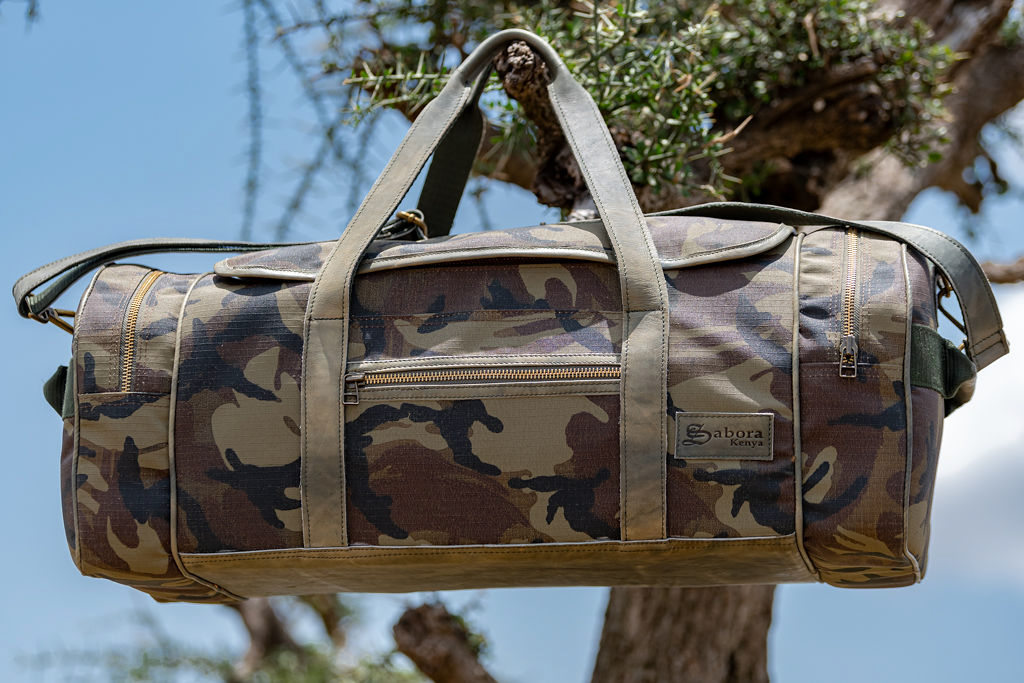 Camo Explorer Bag in Green Ripstop - Image 4