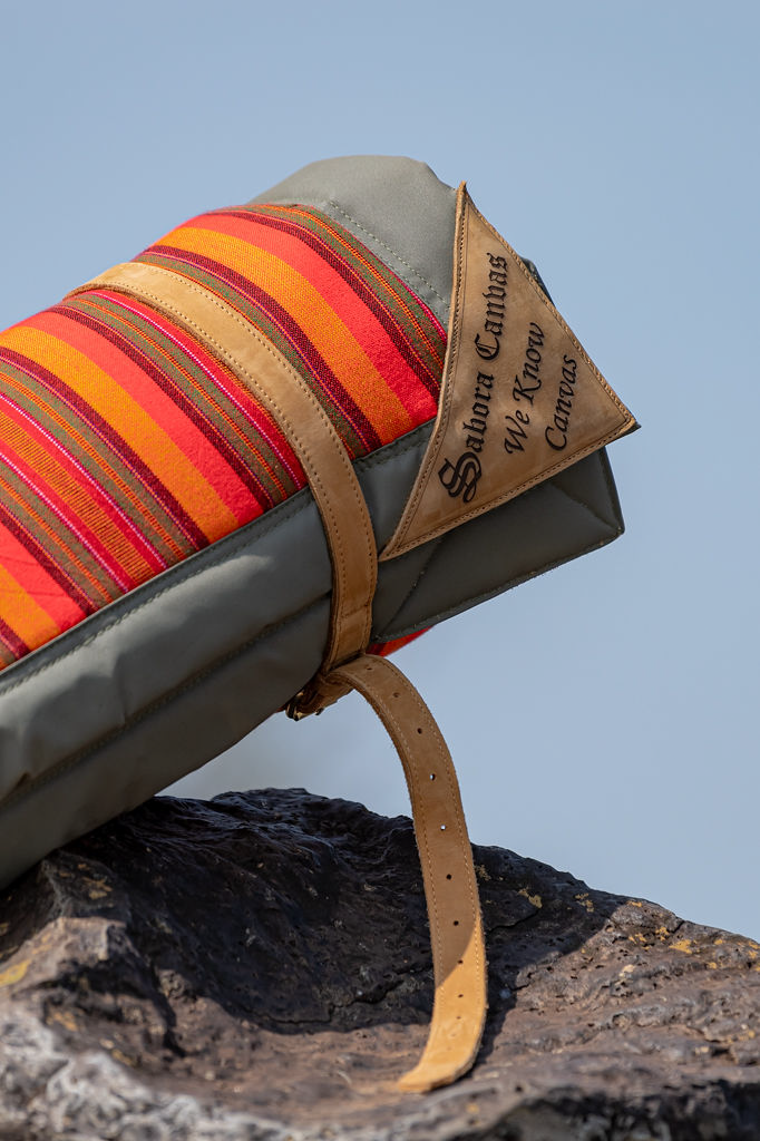 Picnic Mat in Green Ripstop & Maasai Shuka - Image 10