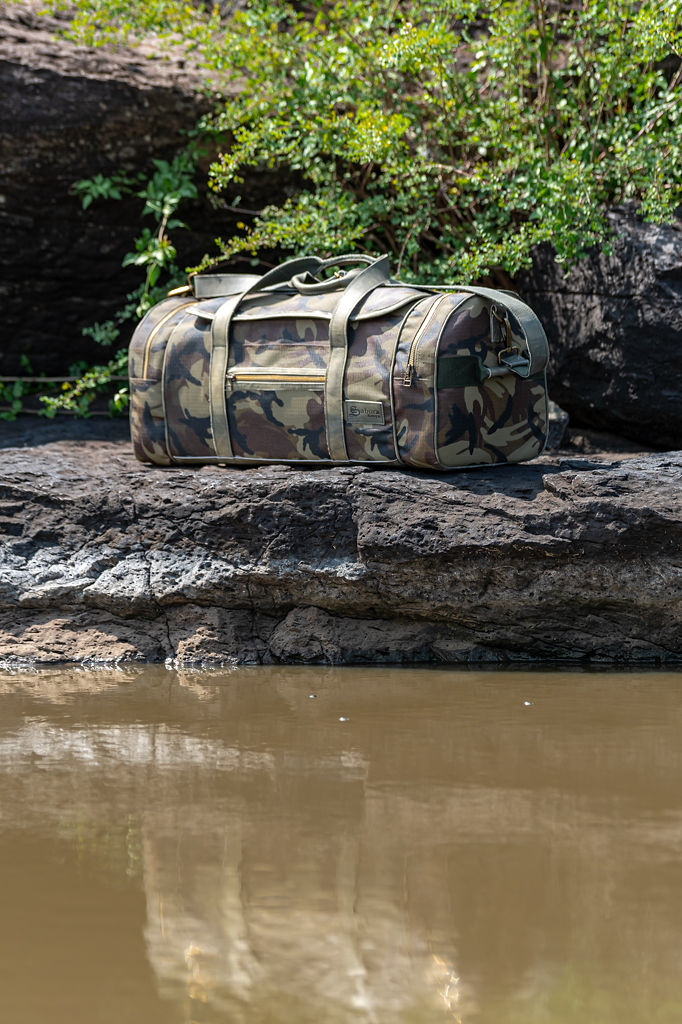 Camo Explorer Bag in Green Ripstop - Image 7