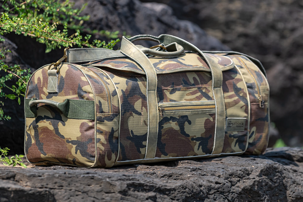 Camo Explorer Bag in Green Ripstop - Image 9