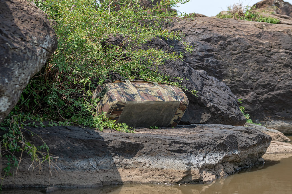 Camo Explorer Bag in Green Ripstop - Image 11