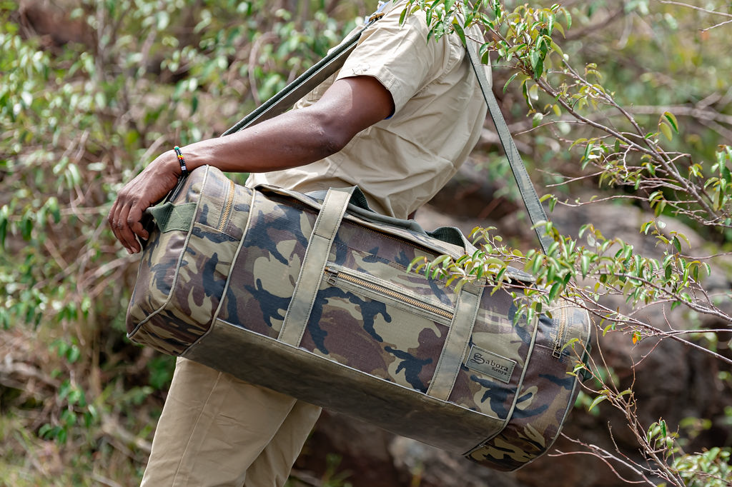 Camo Explorer Bag in Green Ripstop - Image 15
