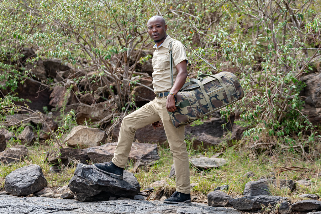 Camo Explorer Bag in Green Ripstop - Image 16
