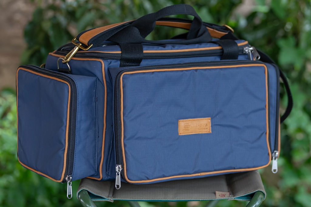 Blue Ripstop Camera Bag - Image 3