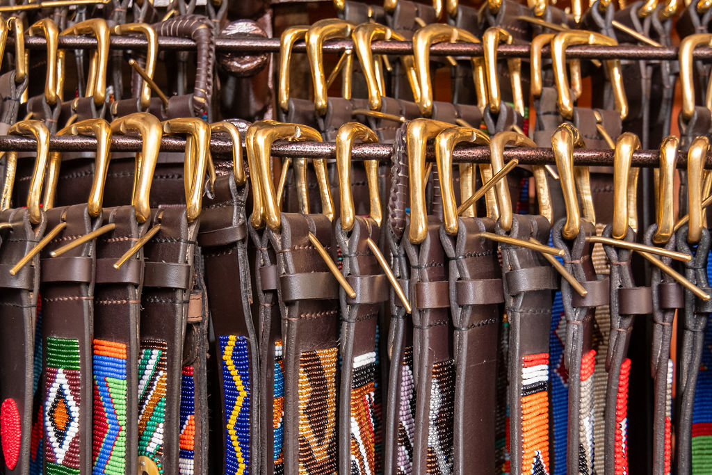 Kinyata Traditional Maasai Belt (Beaded Leather) - Image 17
