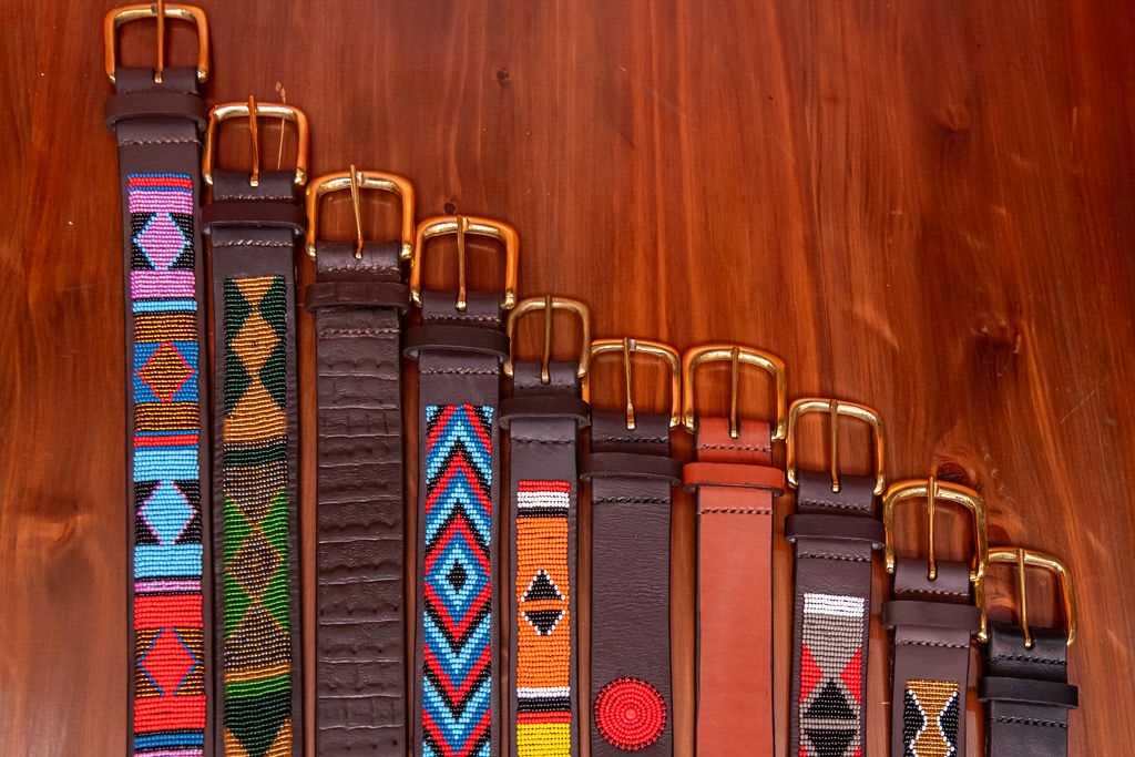 Kinyata Traditional Maasai Belt (Beaded Leather) - Image 8