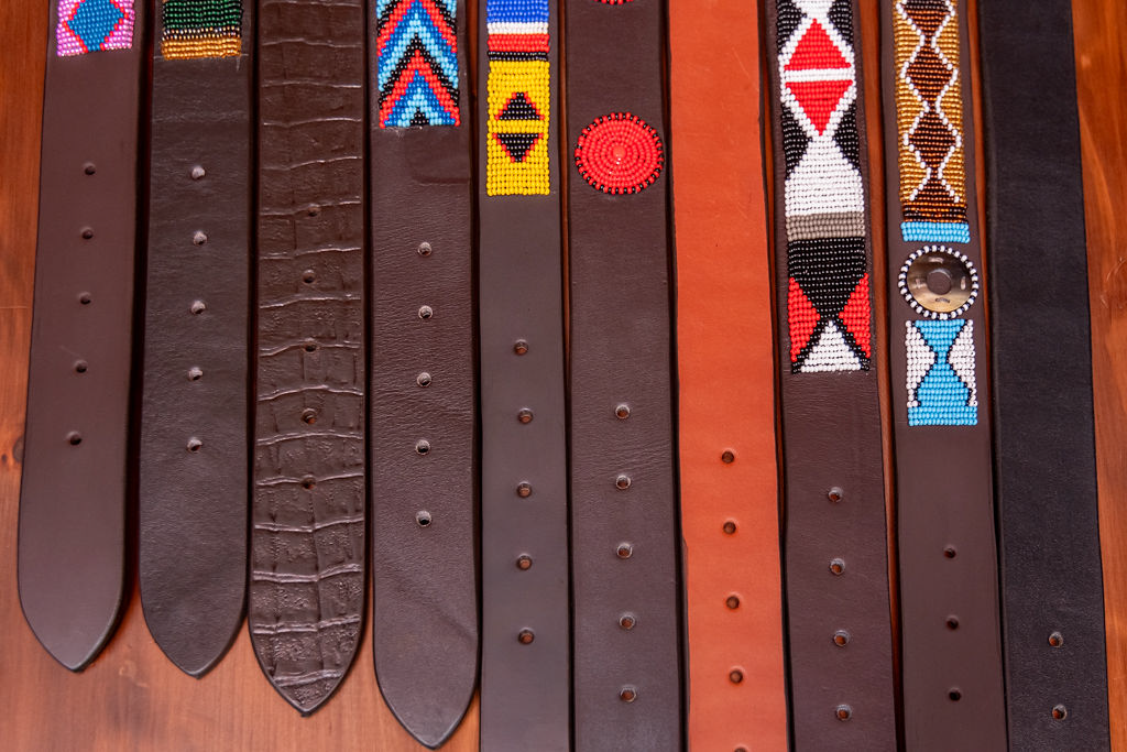 Kinyata Traditional Maasai Belt (Beaded Leather) - Image 9