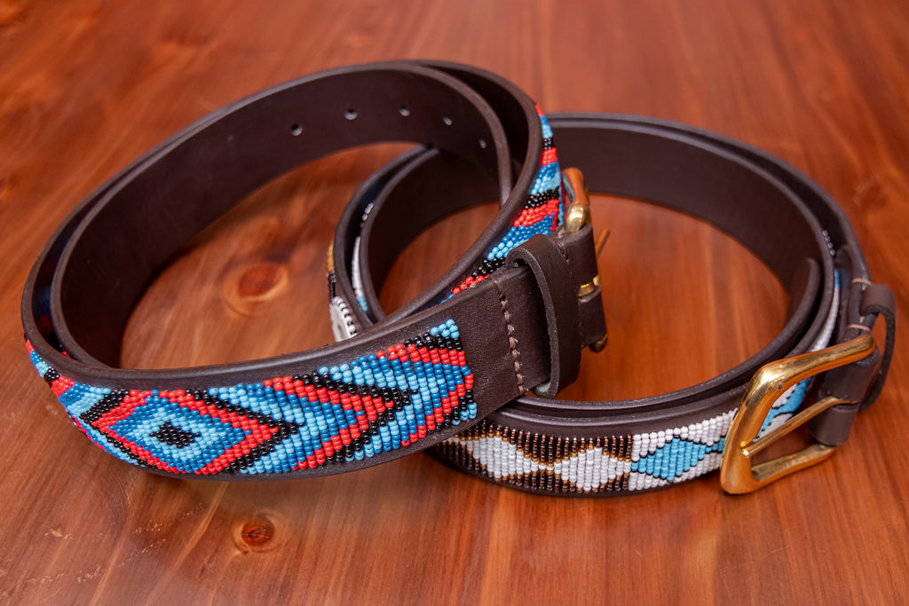 Kinyata Traditional Maasai Belt (Beaded Leather) - Image 11
