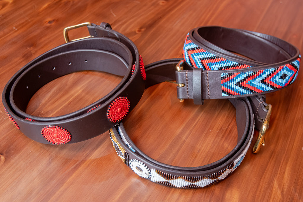 Kinyata Traditional Maasai Belt (Beaded Leather) - Image 16