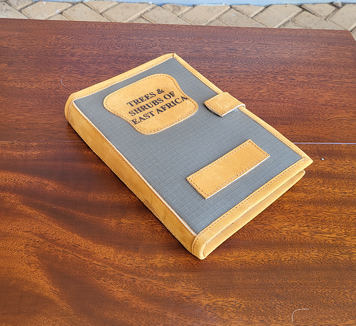 Canvas & Leather Book Cover