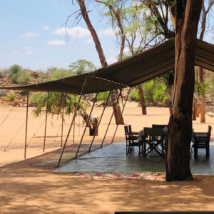 Open Dining Tent