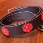 Kinyata Traditional Maasai Belt (Beaded Leather)