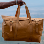 Weekender Bag in Chestnut Leather