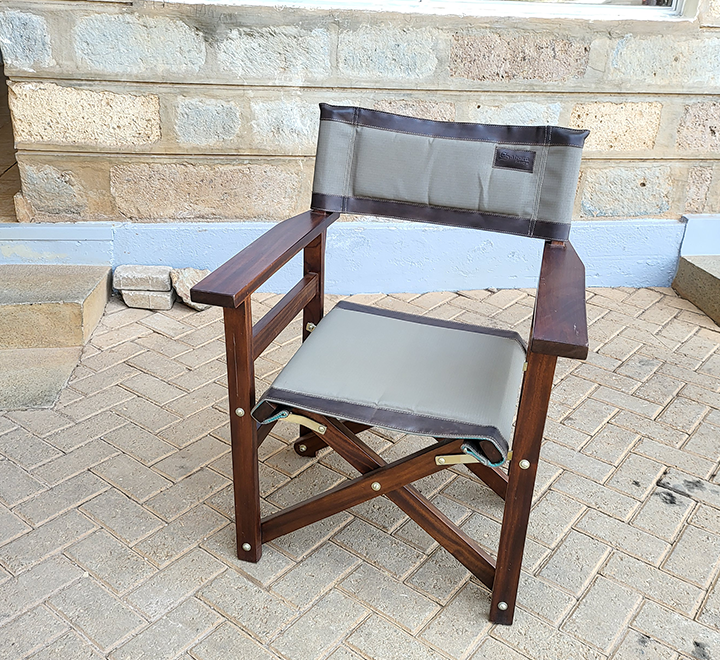 Wooden Folding Chair – Heavy duty, Mahogany Timber