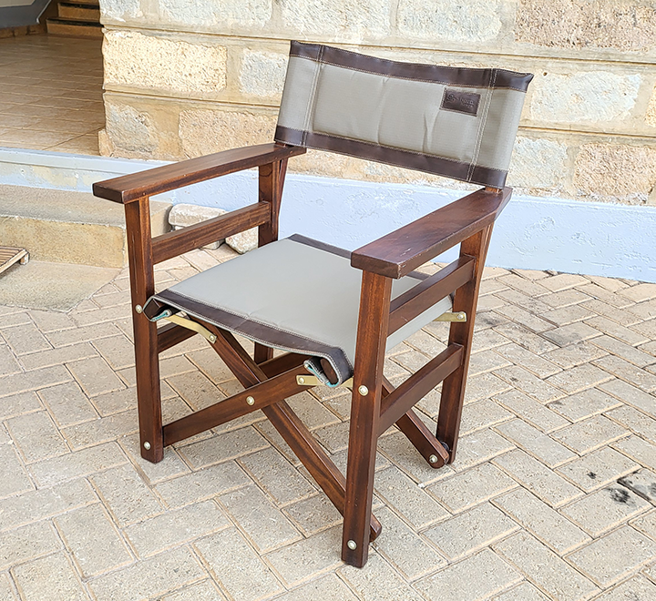 Wooden Folding Chair – Heavy duty, Mahogany Timber - Image 6