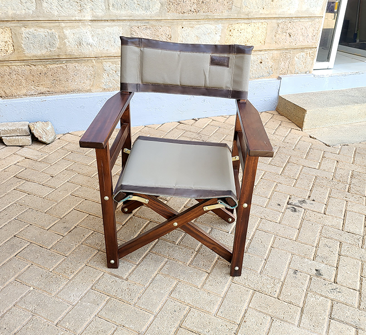 Wooden Folding Chair – Heavy duty, Mahogany Timber - Image 5