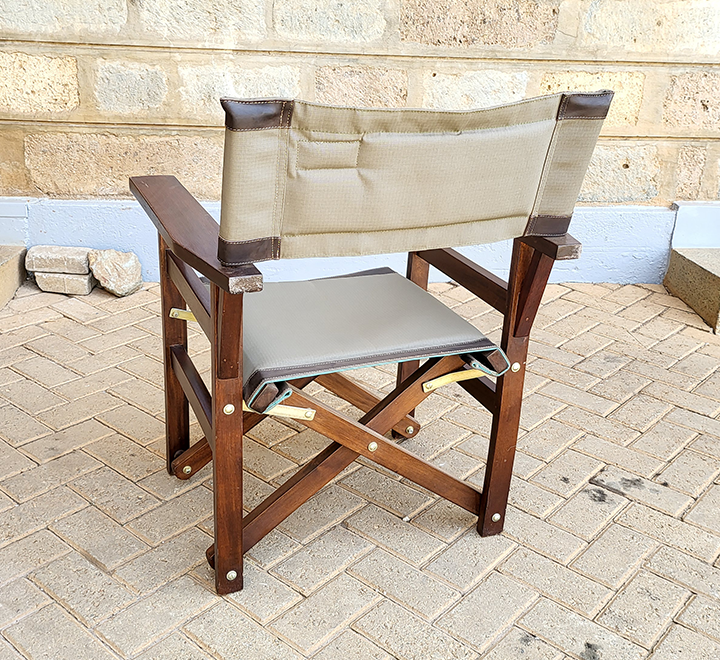 Wooden Folding Chair – Heavy duty, Mahogany Timber - Image 3