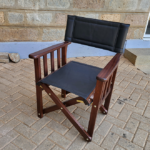Director Chair – Mahogany Timber