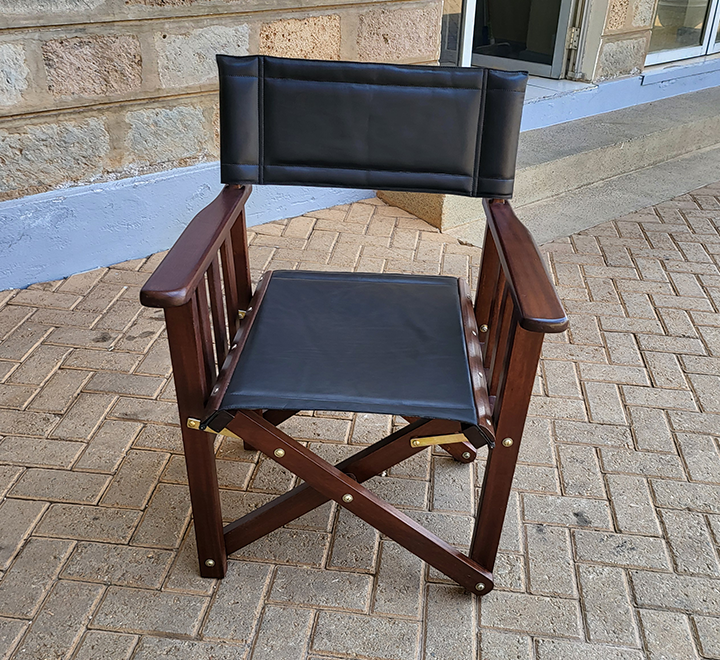 Director Chair – Mahogany Timber - Image 3