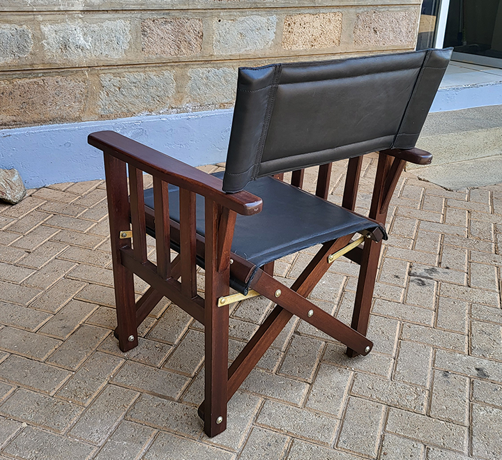 Director Chair – Mahogany Timber - Image 2