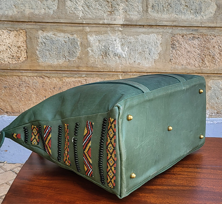 Beaded Ladies Safari Bag - Image 6