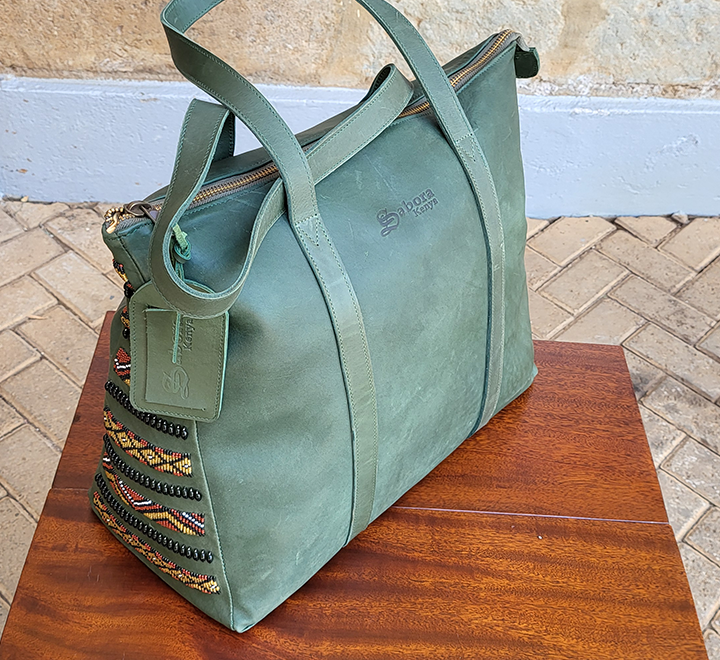 Beaded Ladies Safari Bag - Image 7