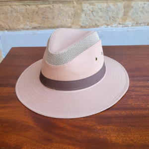 Classy Hat – Beige Canvas