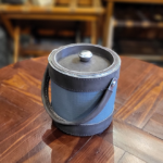 Ripstop & Leather Ice Bucket – Grey Ripstop