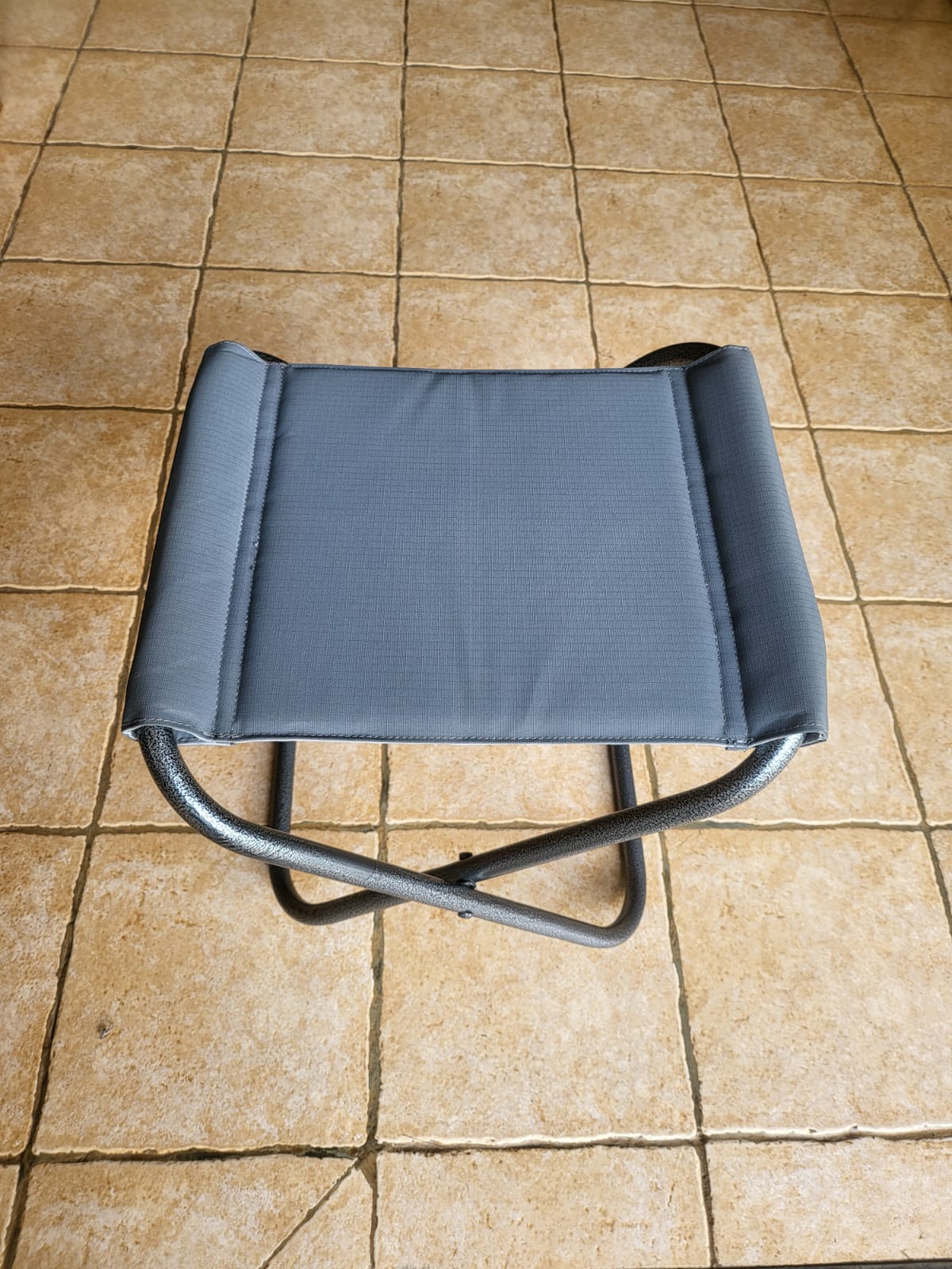 Foldable Camping/Fishing Stool in Green Ripstop