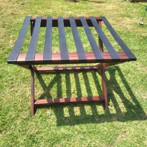 Luggauge Rack- Mahogany Frame