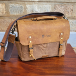 Waxed Canvas Laptop Bag