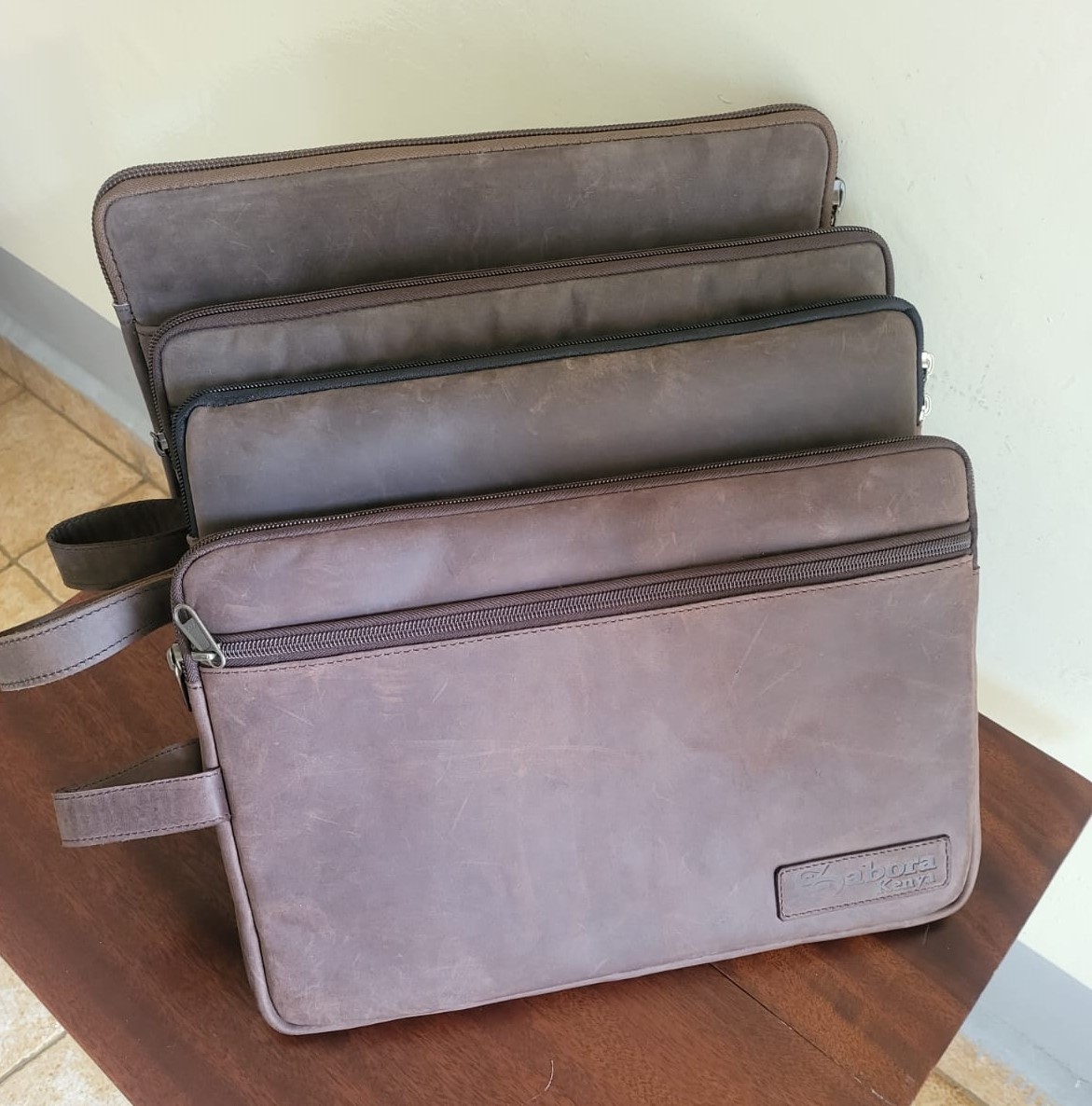 Leather Laptop Sleeve - Image 3