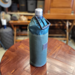 Thermo sleeve in green canvas