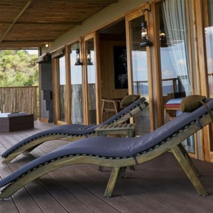 Spiral Sunbed with Spanish Canvas - Image 2