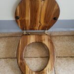 Wooden toilet Seat