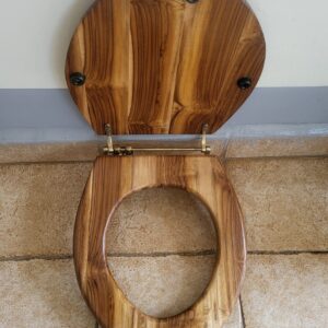 Wooden toilet Seat